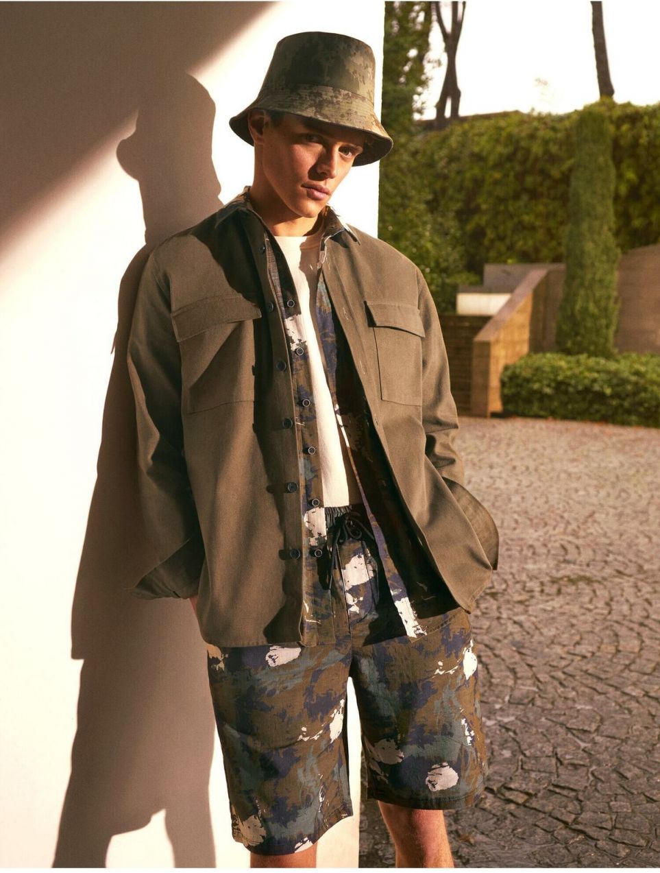 Koton Camouflage Chino Shorts