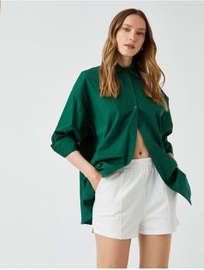 Koton Mini Shorts with Pocket. Elastic Waist.