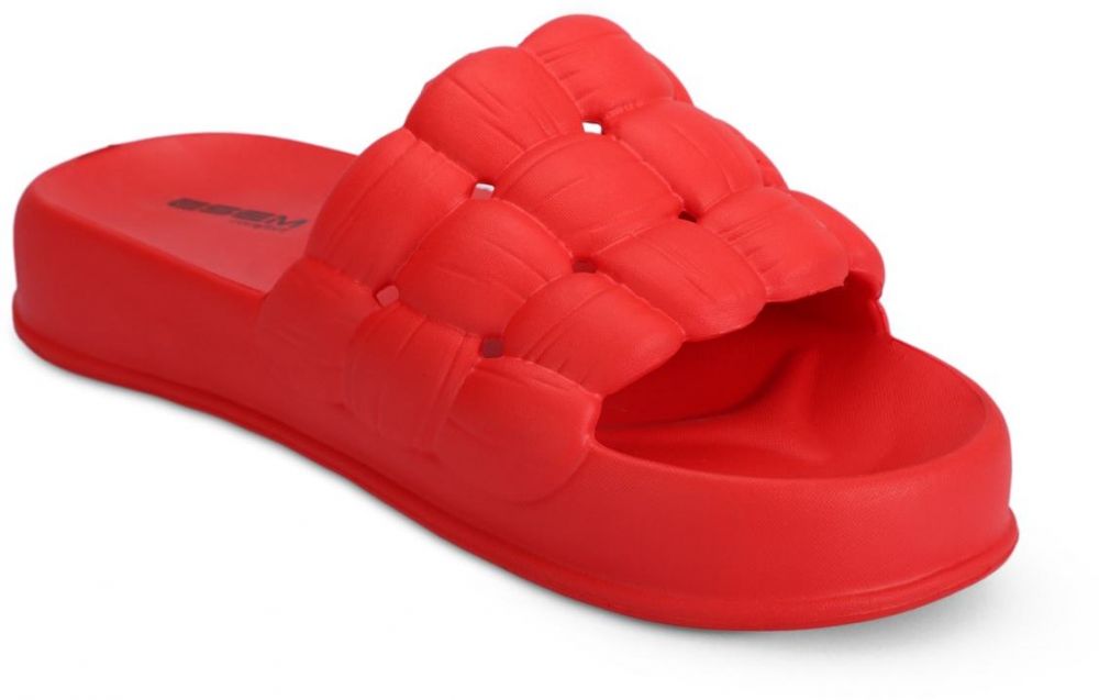 Esem OFFU Women's Slippers Red