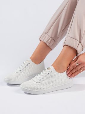 SEASTAR Women's white lace-up shoes