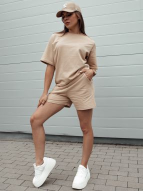 Women's T-shirt SWAN beige Dstreet