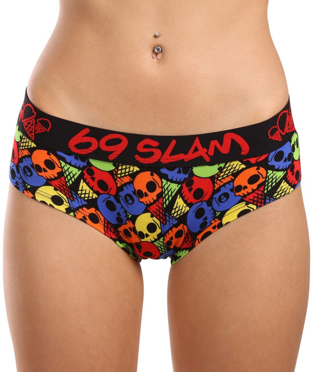 Women's panties 69SLAM bamboo SKULL CONE