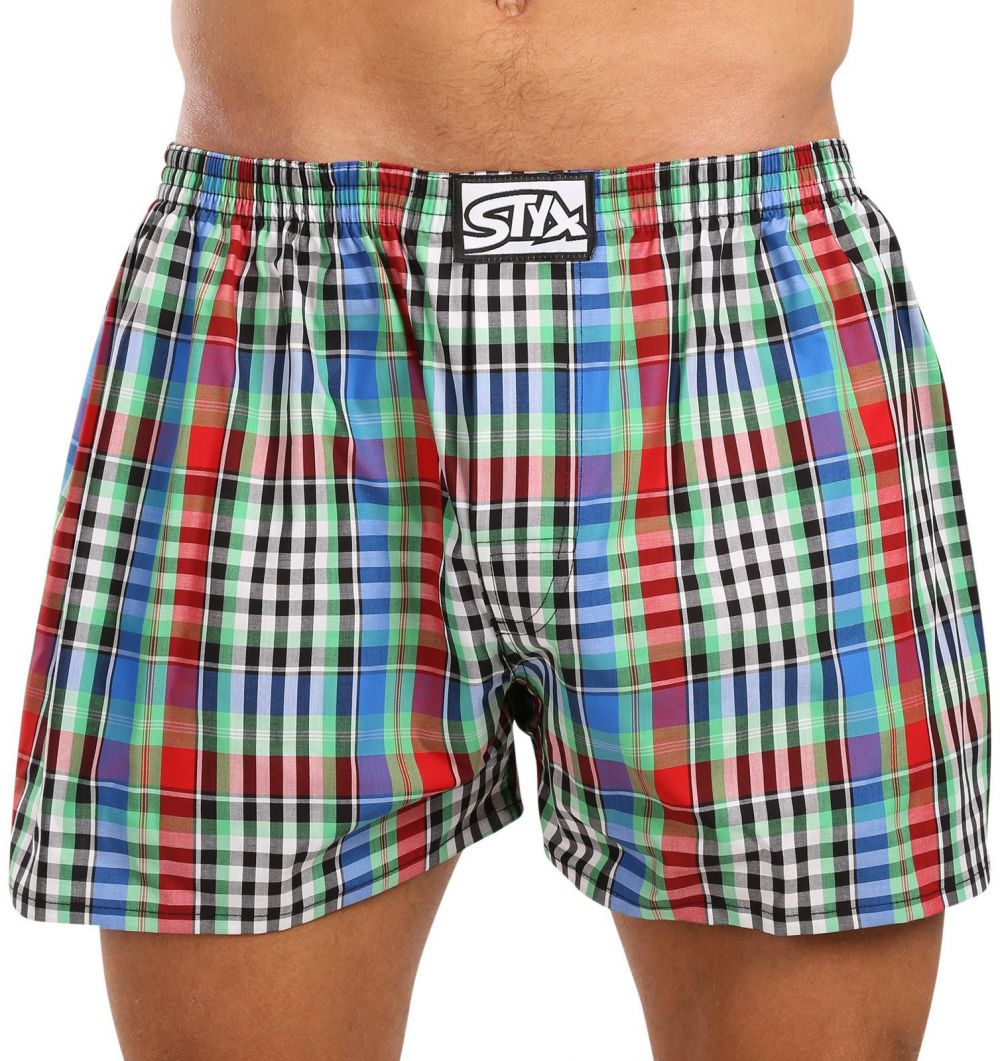 Men's shorts Styx classic rubber oversize multicolor
