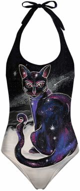 Dámske plavky Mr. GUGU & Miss GO GALACTIC CAT