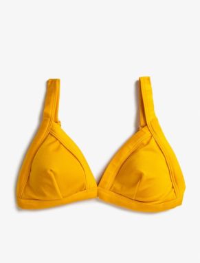 Koton Solid Color Bikini Top