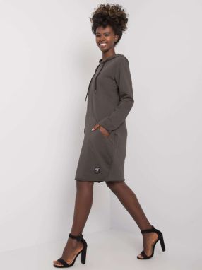 Dámske šaty Fashionhunters Hooded