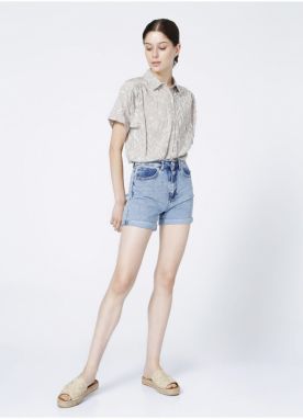 Koton Women's Lightweight Indigo Shorts & Bermuda 1AK03040OD