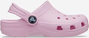 Svetloružové dievčenské papuče Crocs