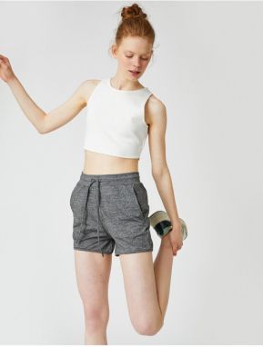 Koton Pocket Detailed Sports Mini Shorts