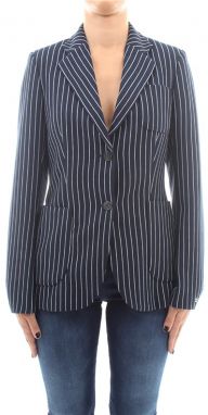 Tommy Hilfiger Sako - JANNALEE SB BLAZER tmavomodré