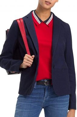 Tommy Hilfiger Sako - HANNAH SB BLAZER modré