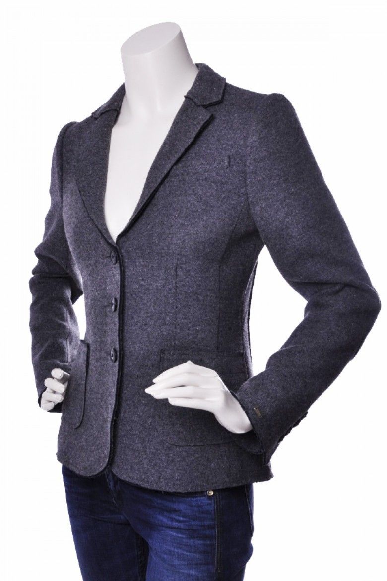 Tommy Hilfiger Sako - MARINA BLAZER modré