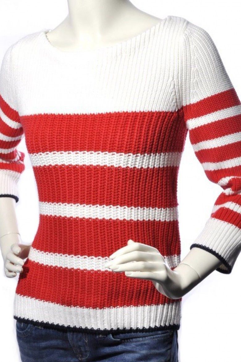 Tommy Hilfiger Sveter - danni boat nk sw biely