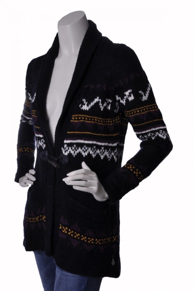 Tommy Hilfiger Sveter  - CATHERIN CARDIGA čierny