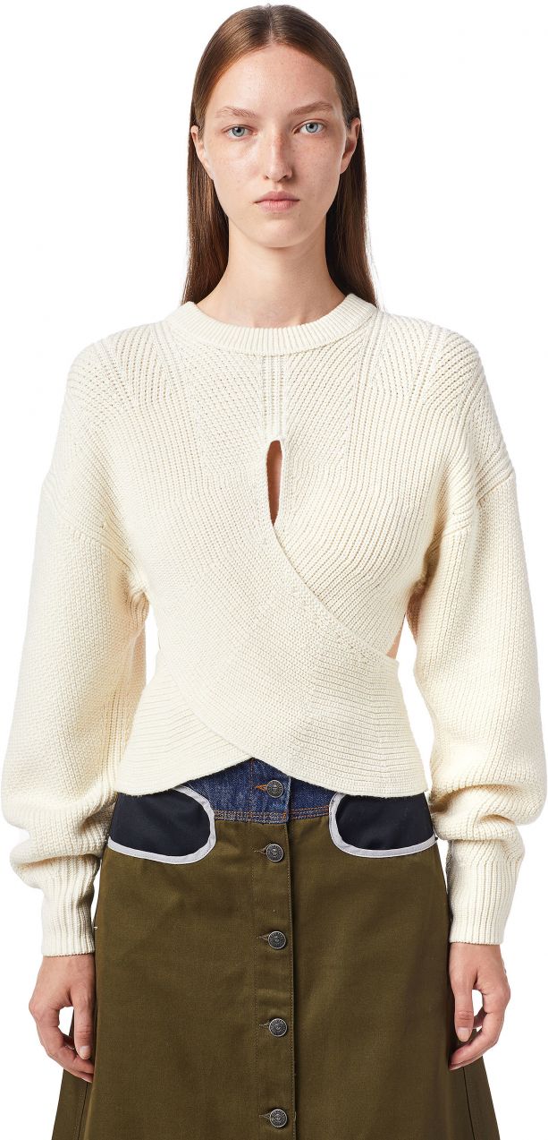 Diesel Sveter - MRHODY KNITWEAR biely