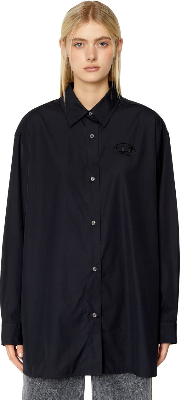 Diesel Košeľa - C-BRUCE-B SHIRT čierna