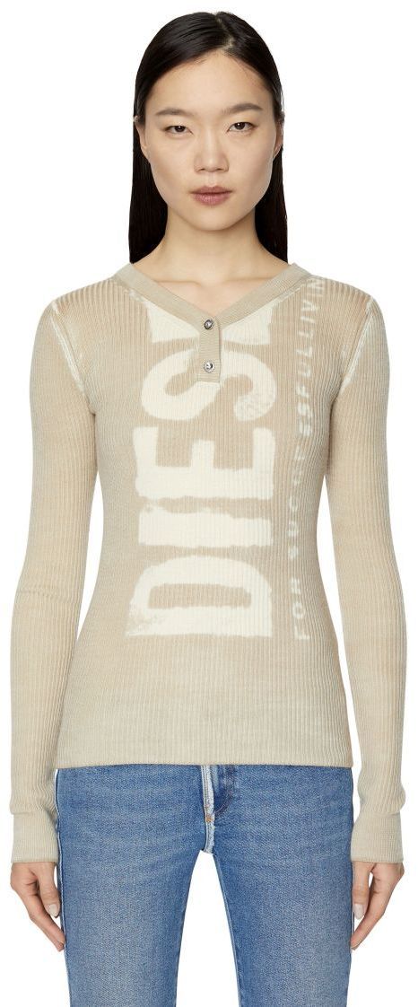 Diesel Sveter - M-ARITA KNITWEAR béžový