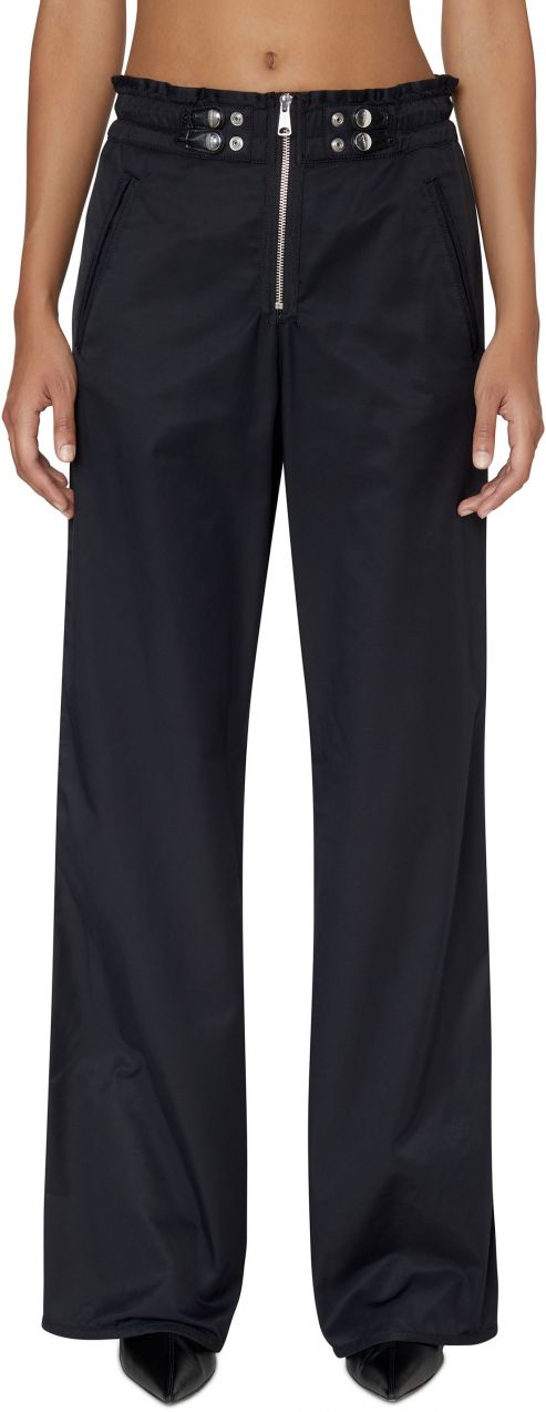 Diesel Nohavice - P-SMILACE TROUSERS čierne