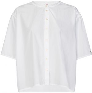 Tommy Hilfiger Blúzka - LEA BLOUSE SS biela