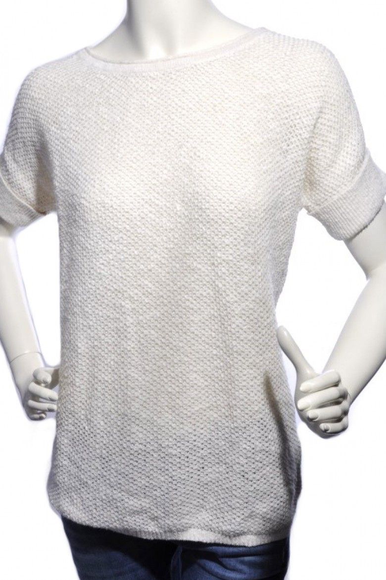 Tommy Hilfiger Sveter - edina s/slv swtr biely