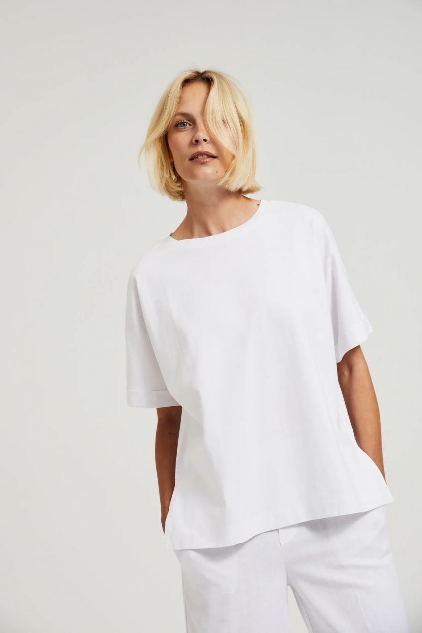 Women's oversize T-shirt MOODO - white