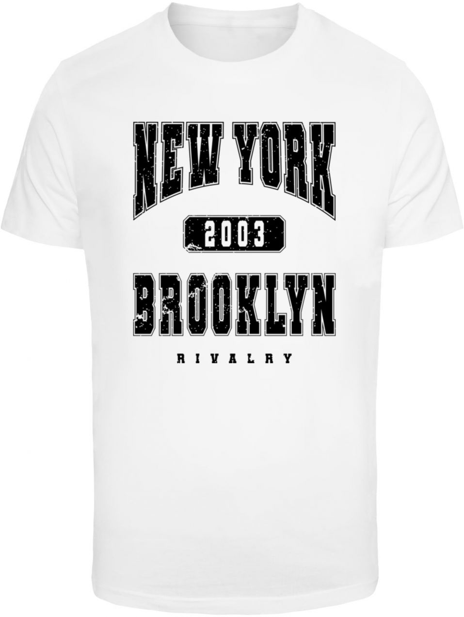 Men's T-shirt Brooklyn College Style white
