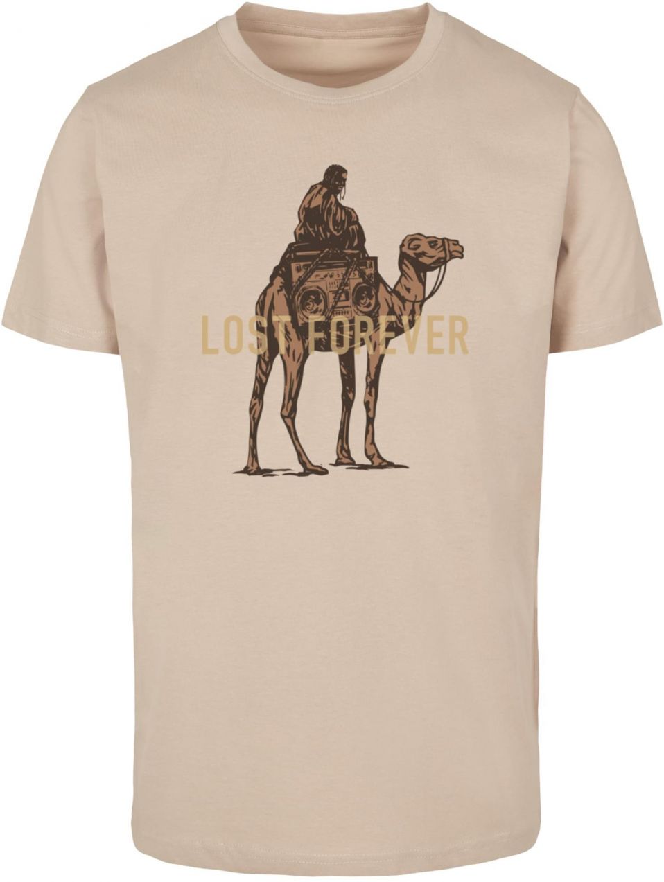 Men's T-shirt Lost Forever beige