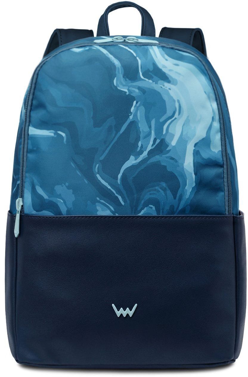 VUCH Zane Marble Blue Backpack