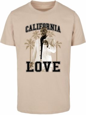 Men's T-shirt California Love Palm Trees beige