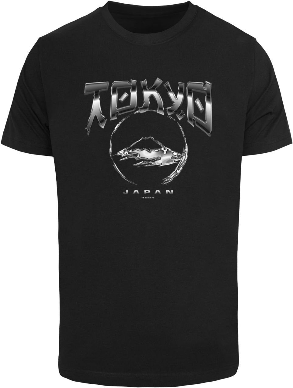 Men's T-shirt Tokyo Chrome black