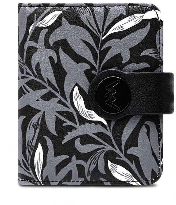 VUCH Pippa Mini Leaves Black Wallet