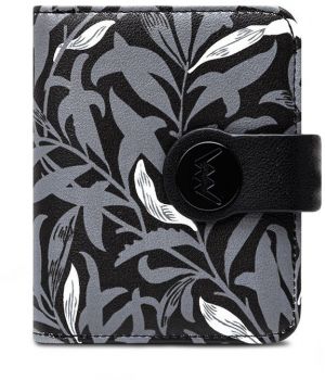 VUCH Pippa Mini Leaves Black Wallet