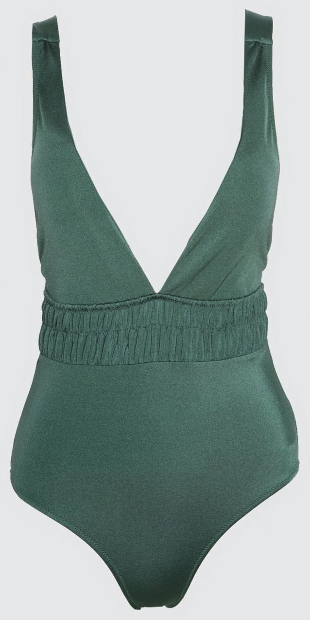 Trendyol Deep V-Neck Swimsuit