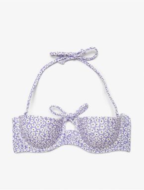Koton Patterned Bikini Top