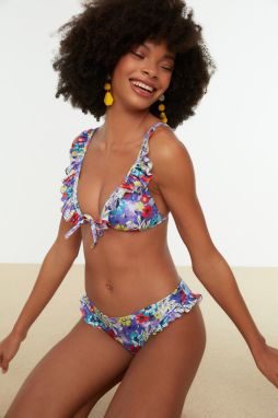 Dámsky bikinový top Trendyol Floral