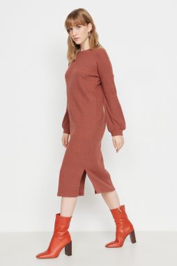 Trendyol Tile Maxi Fake Sweater Knitted Dress