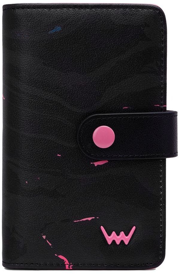 VUCH Maeva Middle Marble Black Wallet