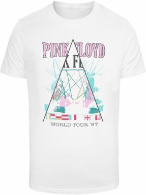 Men's T-shirt Pink Floyd World Tour 87 white