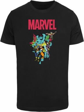 Men's T-shirt Marvel Universe Avengers Pop Group black