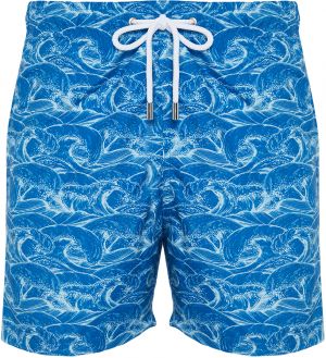 Trendyol Blue Standard Size Wave Pattern