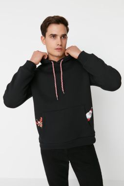 Pánska mikina Trendyol TMNAW23SW00110/Black
