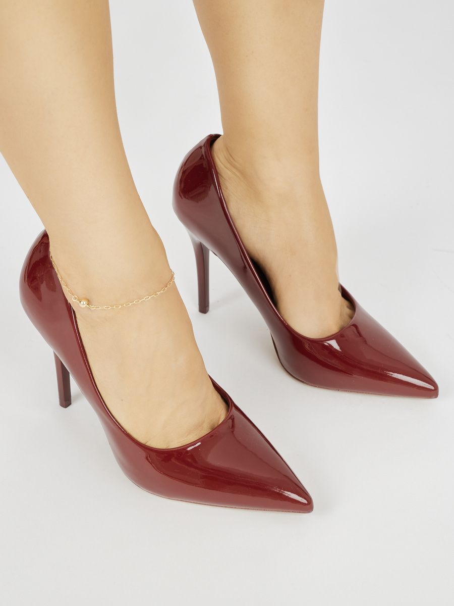 SEASTAR Classic burgundy women's pumps