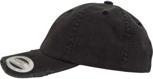 Low Profile Destroyed Cap Black