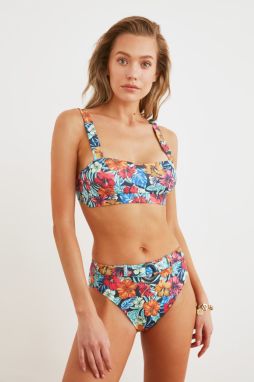 Bikiny spodný diel Trendyol Floral patterned