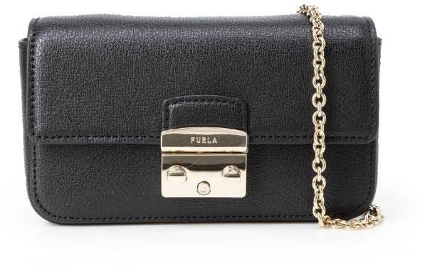 Furla Kabelka - METROPOLIS MINI CROSSBODY čierna
