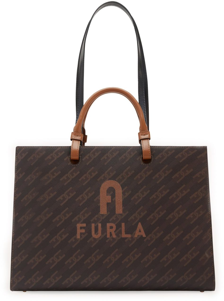 Kabelka - FURLA VARSITY STYLE L TOTE E/W hnedá