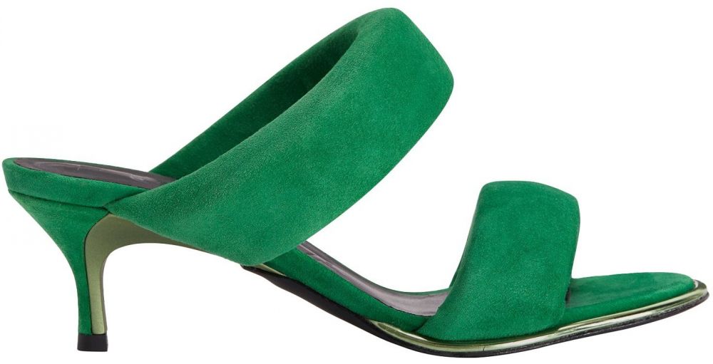 Šľapky - FURLA VEGA MULE SANDAL T.50 zelené