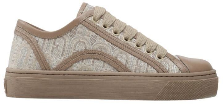 Tenisky - FURLA BINDING LACE-UP SNEAKER T.20 hnedé
