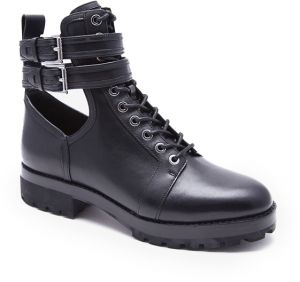 Čižmy - MICHAEL KORS FLAT BENSEN BOOTIE čierne
