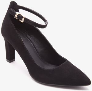 Lodičky - MICHAEL KORS SINGLE SOLE MILA FLEX ANKLE STRAP čierne